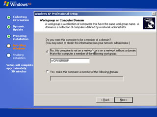 Windows XP сети