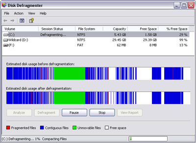 defrag process