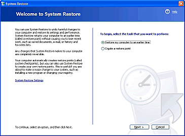 Windows Xp System Restore Guide